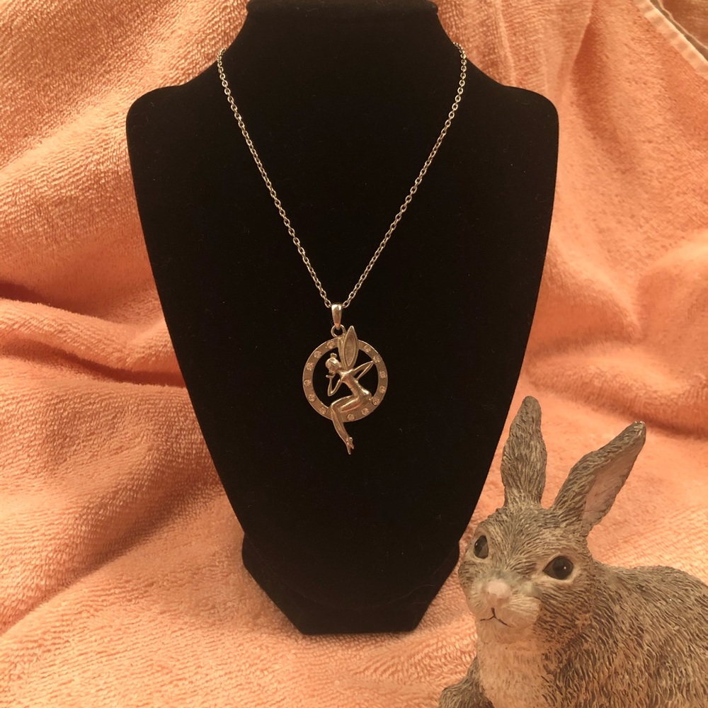Vintage Tinkerbell Necklace